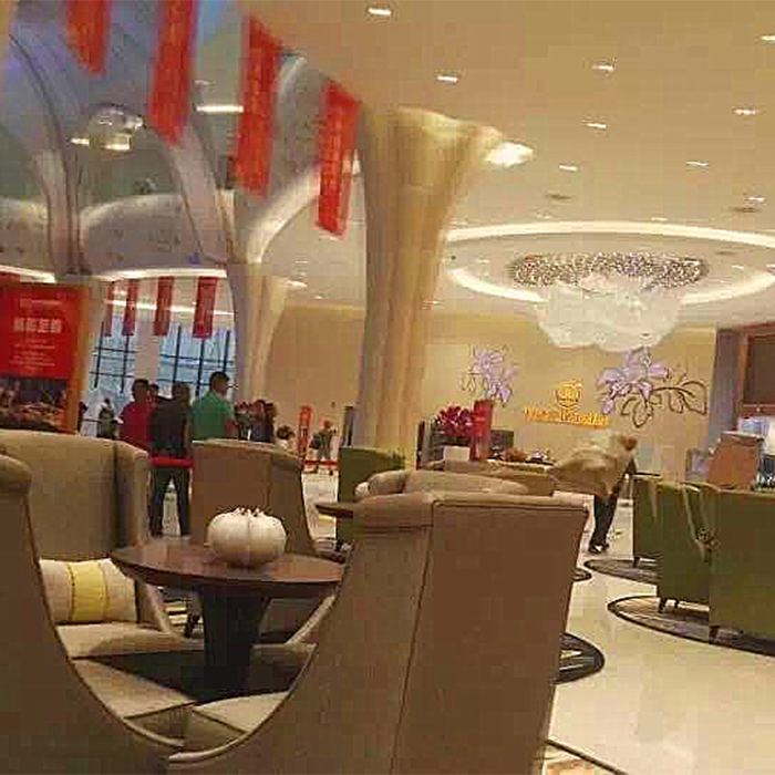 Chengdu Wanda City Fiber Optic Flower