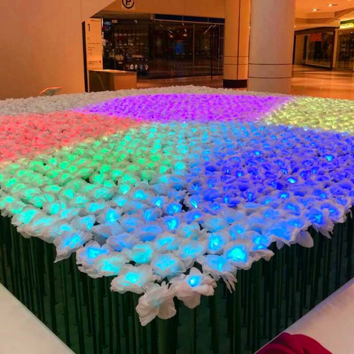 Canadian Shopping Center Rose Lantern