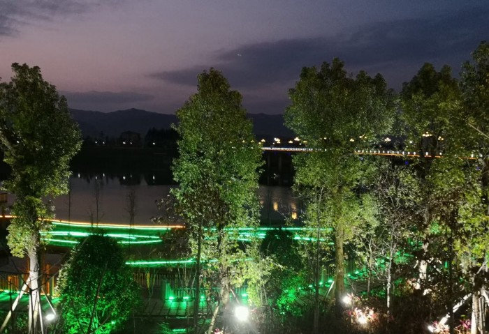 Hennessy Xo Lawn Fiber Optic Light Project in Malaysia