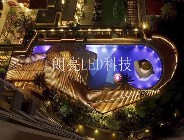 Singapore Swimming Pool Lighting Project